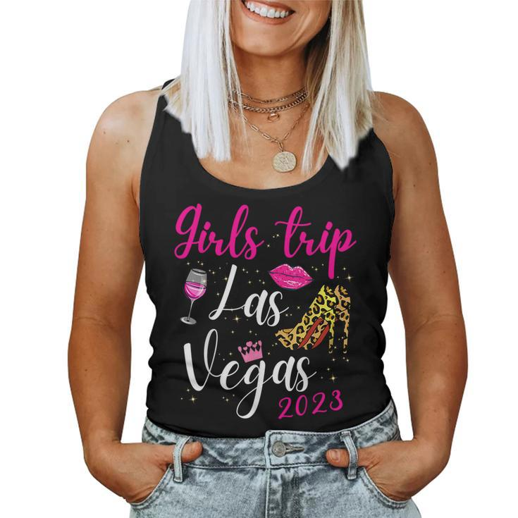 Las Vegas Girls Trip 2023 Girls Weekend Friend Matching Women Tank Top