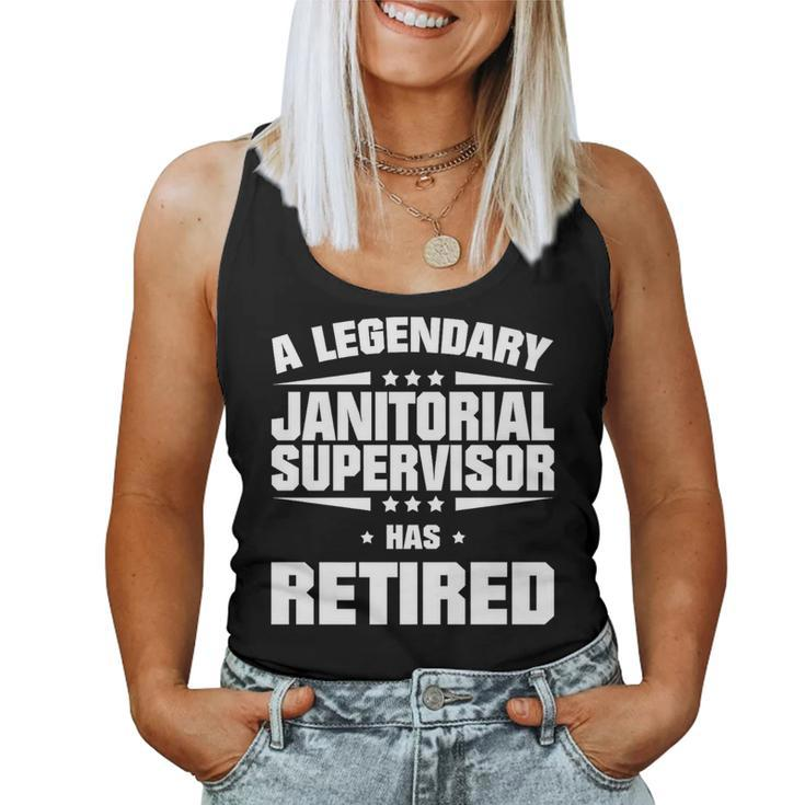 A Legendary Janitorial Supervisor Has Retired Women Tank Top