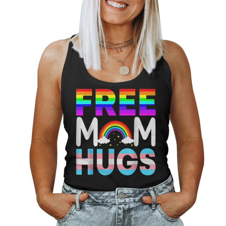 Lgbtq Free Mom Hugs Gay Pride Lgbt Rainbow Women Women Tank Top