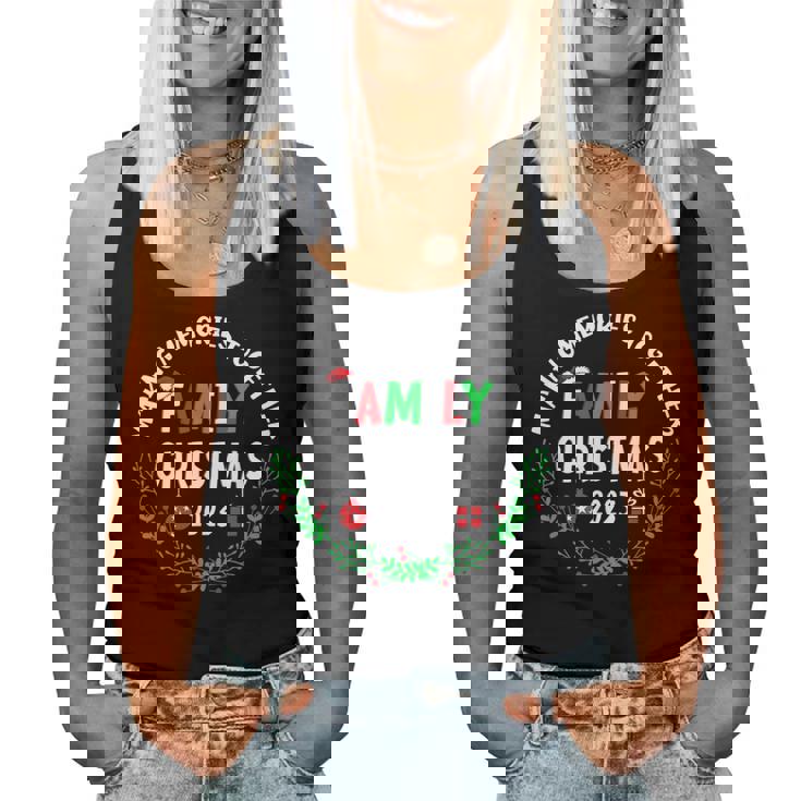 Making Memories Together Cute Family Christmas 2023 Women Tank Top