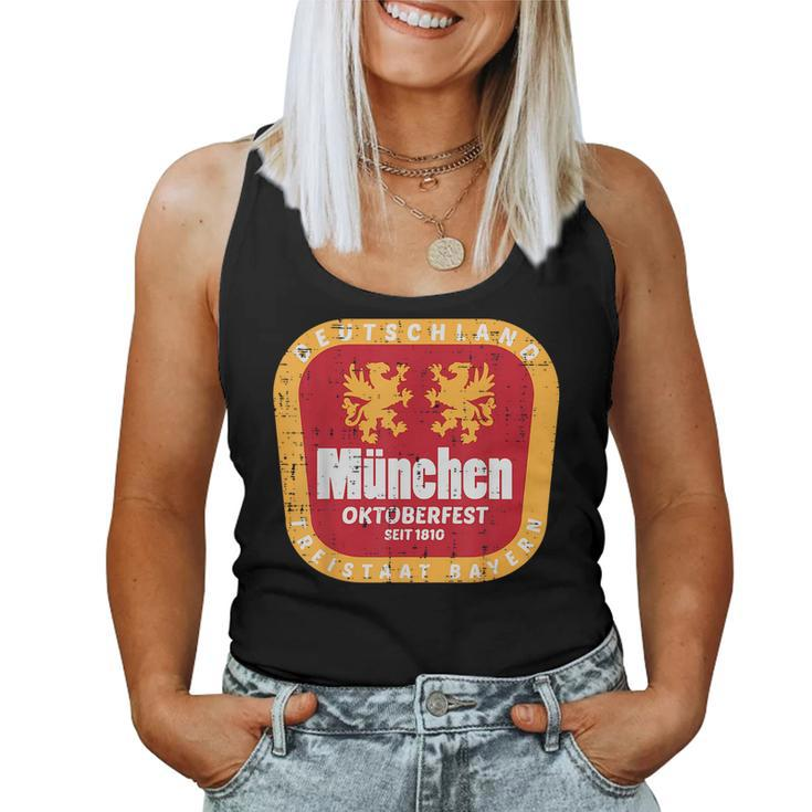 Munchen Oktoberfest Munich Bavarian Germany Men Women Kids Women Tank Top Weekend Graphic
