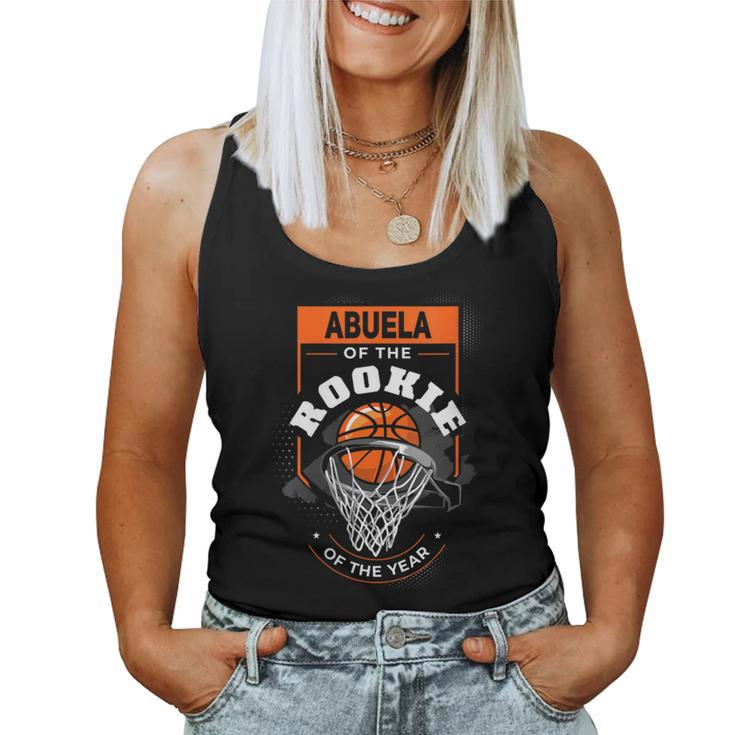 Nana Rookie Of The Year Basketball Abuela Of The Rookie Women Tank Top