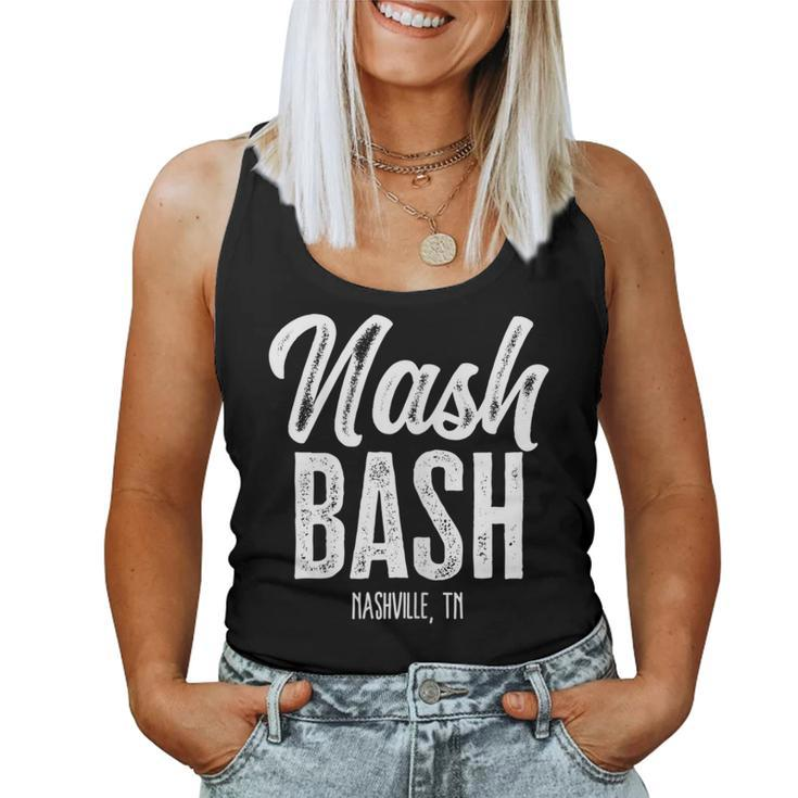 Nash Bash Drinking Party Women Tank Top