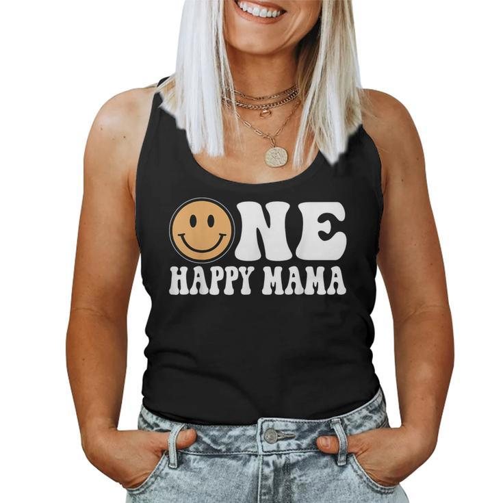 One Happy Dude 1St Birthday One Cool Mama Family Matching Women Tank Top