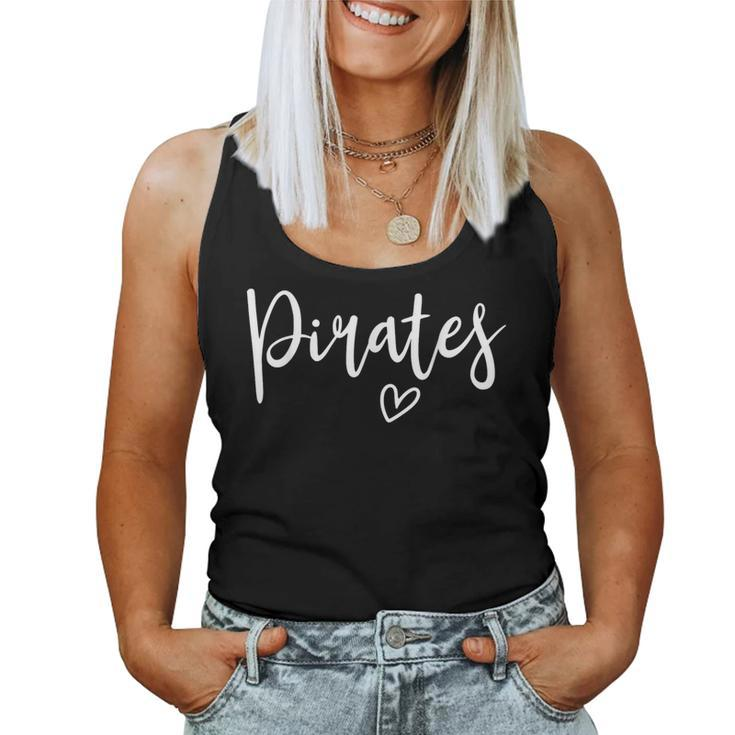 Pirates High School Pirates Sports Team Women's Pirates Women Tank Top
