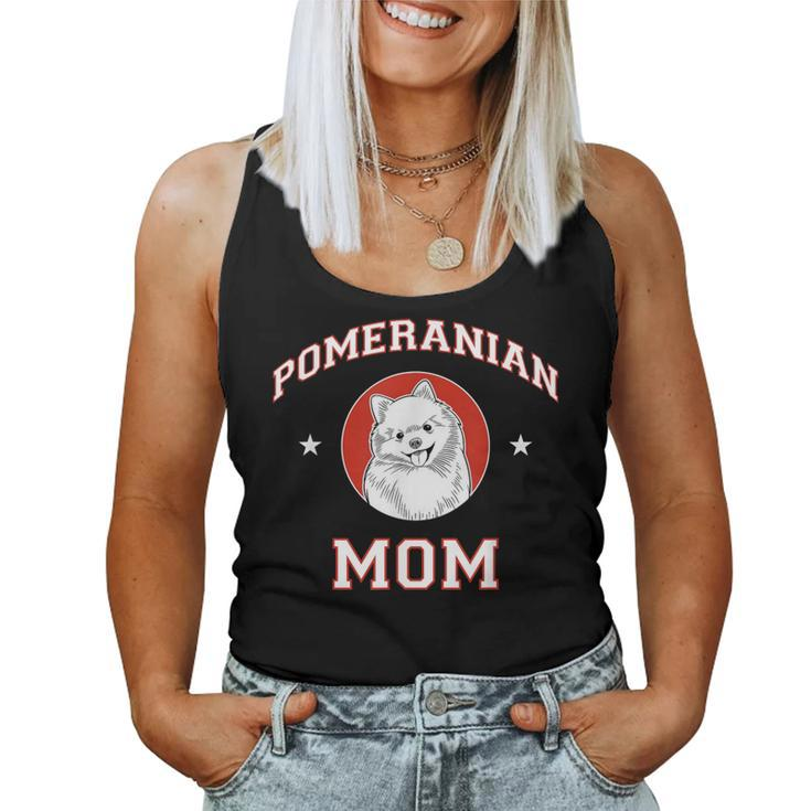 Pomeranian Mom Dog Mother Women Tank Top