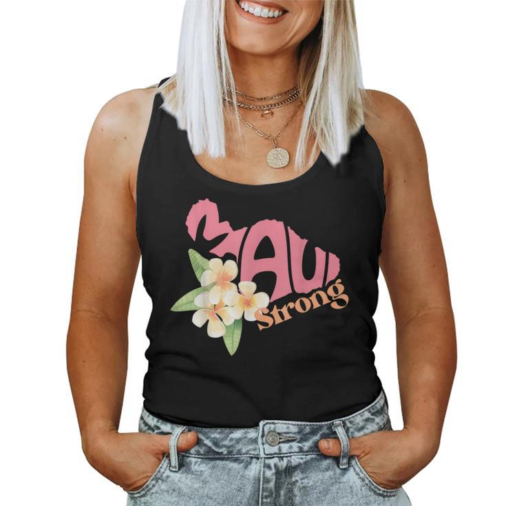 Pray For Maui Hawaii Strong Maui Wildfire Support Women Tank Top