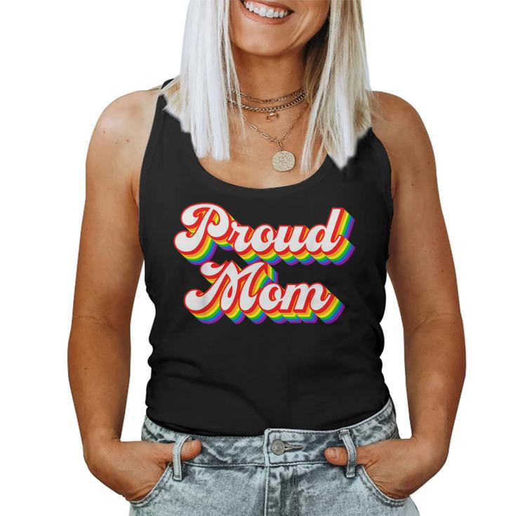 Proud Mom Lgbtq Rainbow Pride Women Tank Top