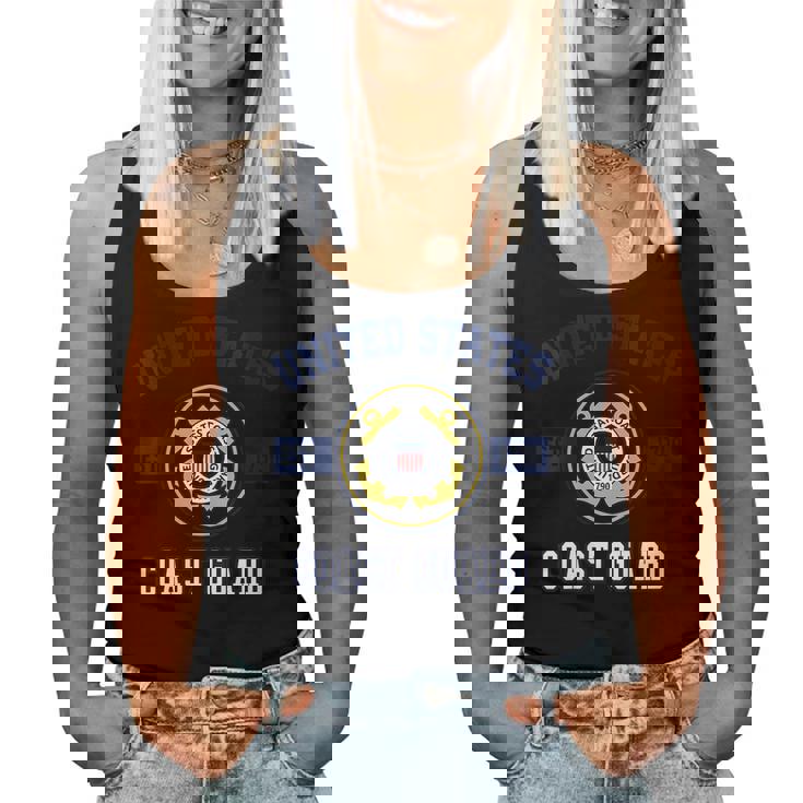 Proud Us Coast Guard Military Pride Pride Month s Women Tank Top