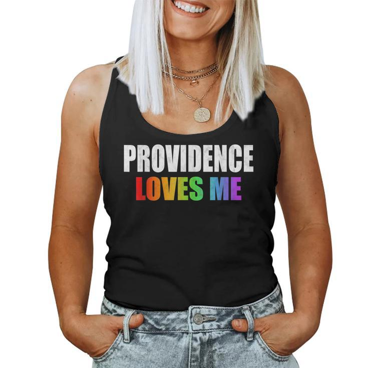 Providence Gay Pride Lgbt Rhode Island Rainbow LoveWomen Tank Top