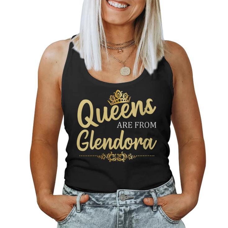 Queens Are From Glendora Ca California Home Roots Women Tank Top