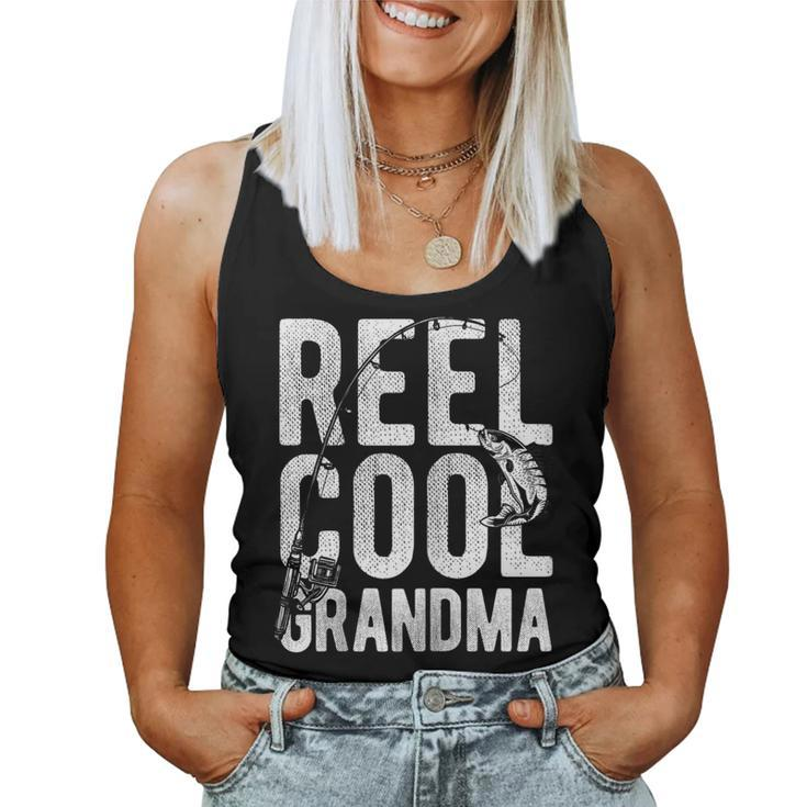 Reel Cool Grandma Retro Fishing Lover Women Tank Top