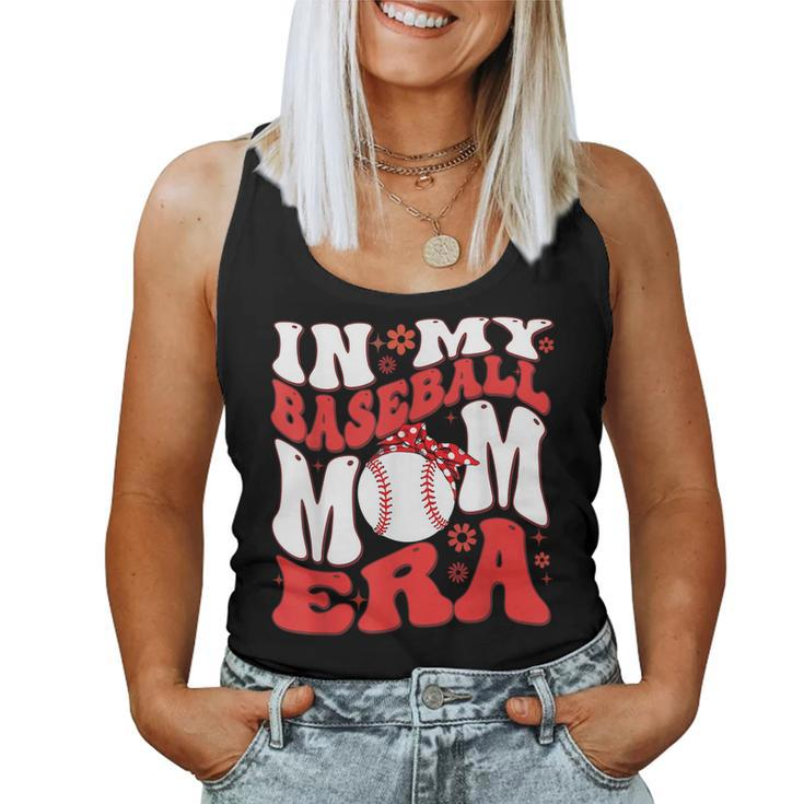Retro In My Baseball Mom Era Mama Boy Women Tank Top