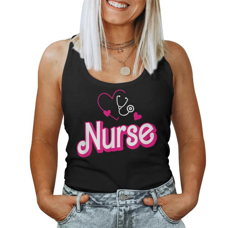 Retro Nurse Nurse Week  Nurse Women Tank Top