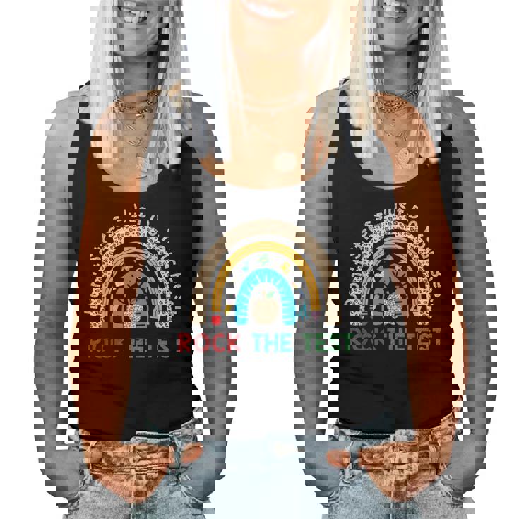 Rock The Test Don't Stress Just Do Best Teacher Women Tank Top