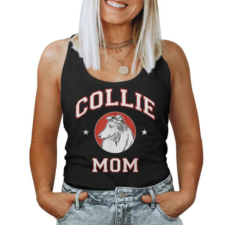 Rough Collie Mom Dog Mother Women Tank Top