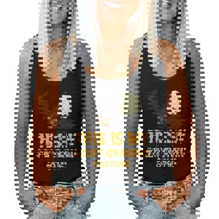 This Is My Scary Grandma Costume Adult Halloween Women Tank Top
