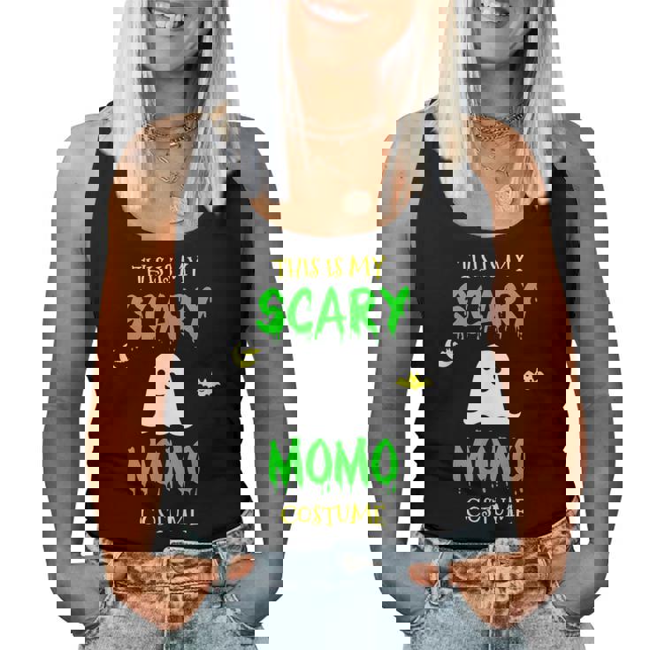 This Is My Scary Momo Costume Halloween Lazy Easy Women Tank Top