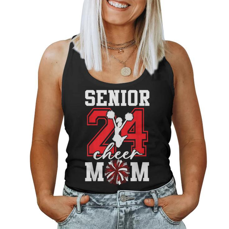Senior 2024 Cheer Mom Proud Mom Of Class Of 2024 Graduation Women Tank Top