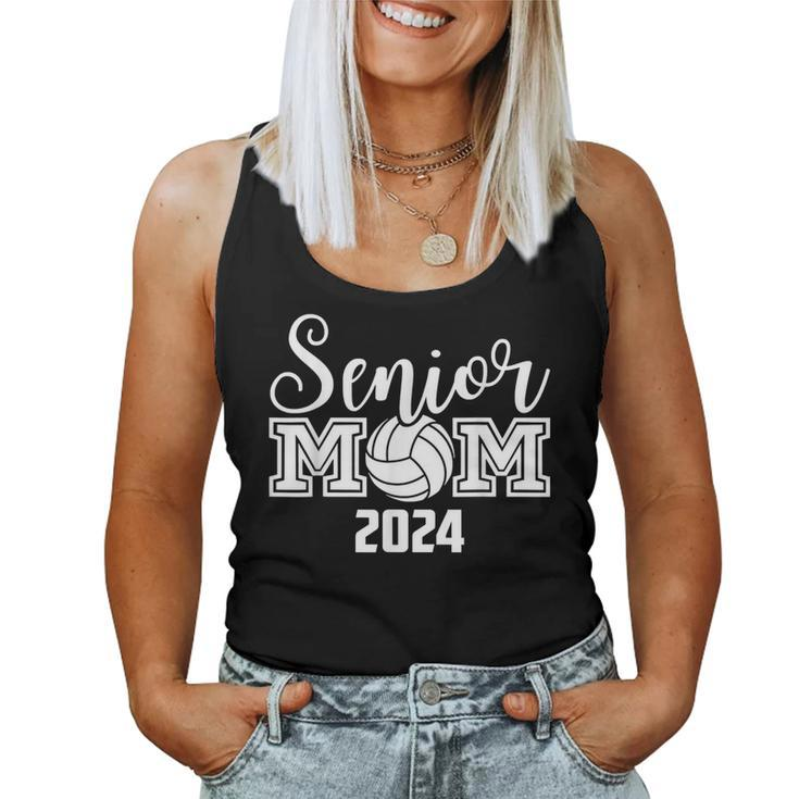 Senior Mom 2024 Volleyball Senior 2024 Class Of 2024 Women Tank Top