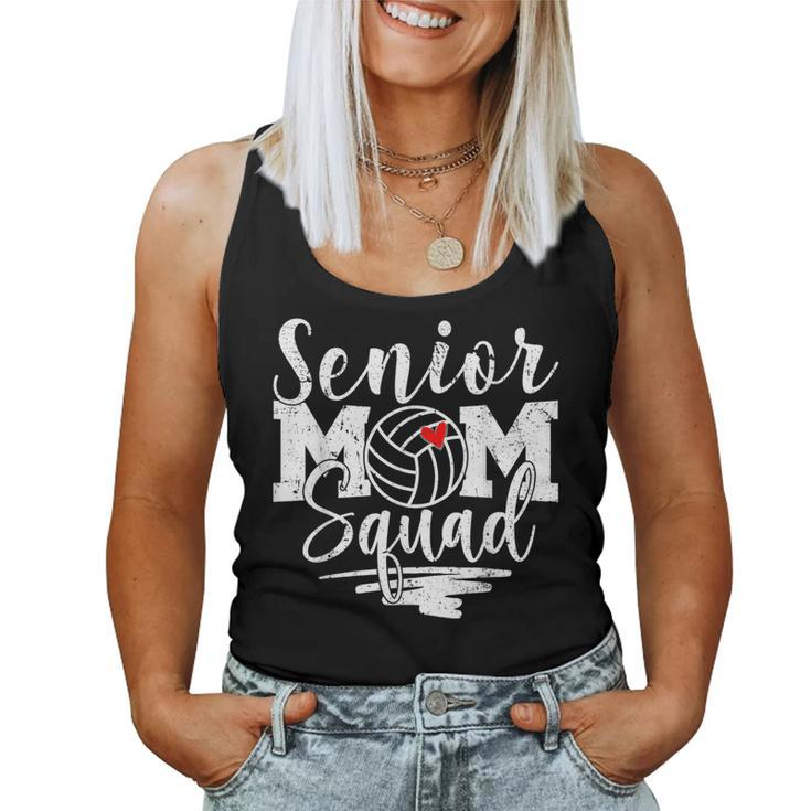 Senior Volleyball Mom Squad Game Day Vibes Mothers Day Gifts  Women Tank Top Basic Casual Daily Weekend Graphic