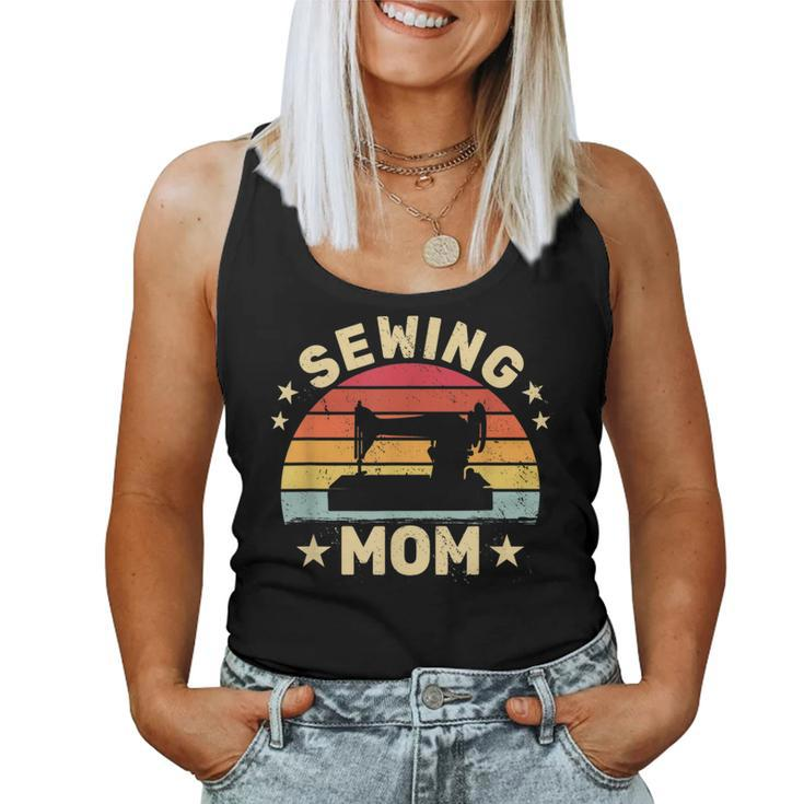 Sewing Mom For Women Quilting Vintage Sew Sewing Machine Women Tank Top