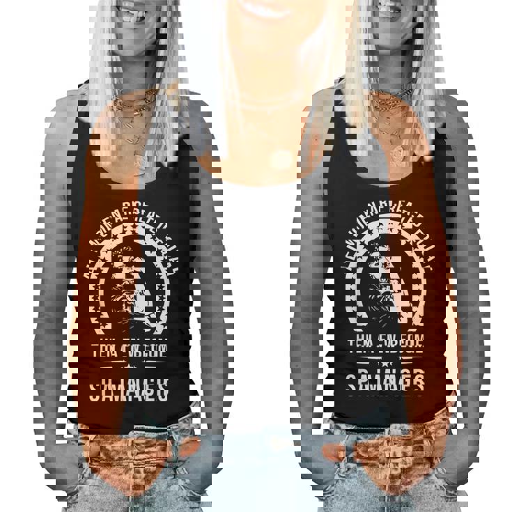 Spa Manager For Spa Manager Women Tank Top