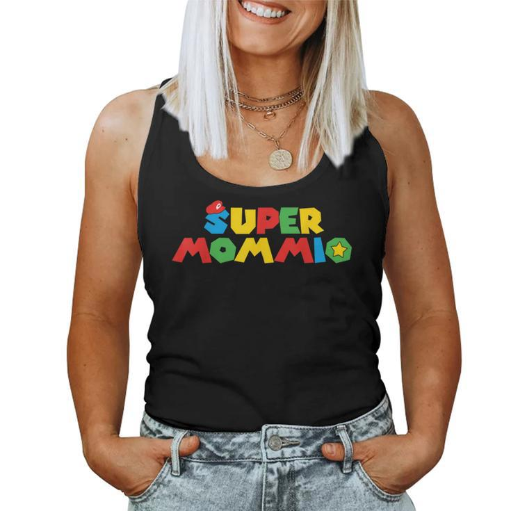 Super Gamer Mom Unleashed Celebrating Motherly Powers Women Tank Top