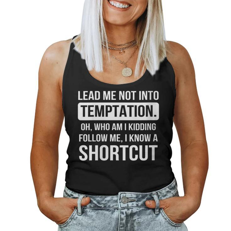 Temptation Shortcut And Flirt Person Women Tank Top