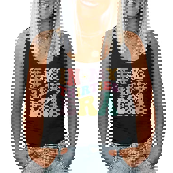 In My Thirties Era Groovy Women Tank Top