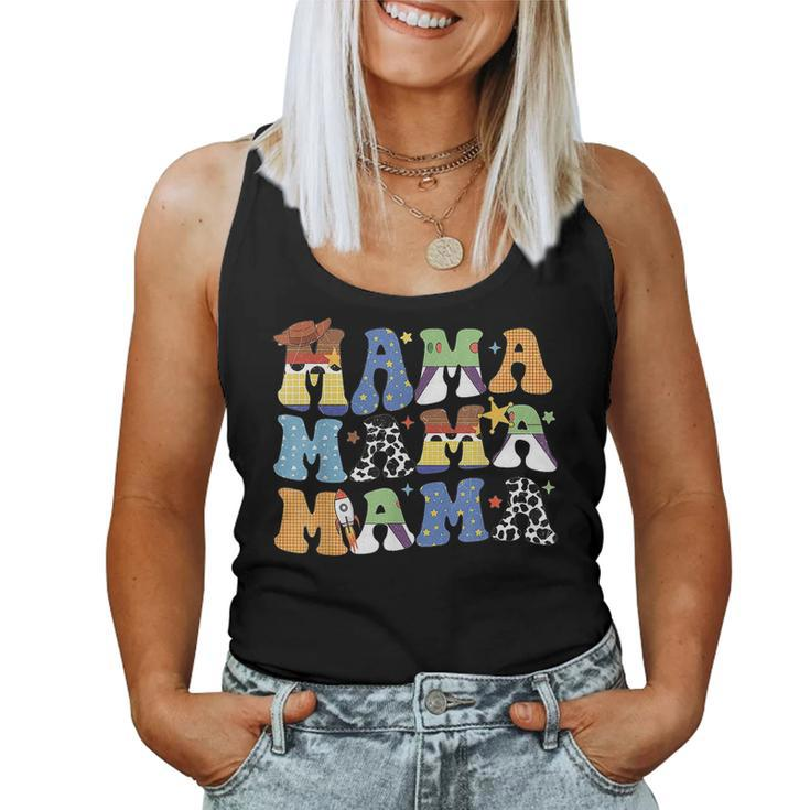 Toy Funny Story Mama - Boy Mom Mothers Day  For  Women Tank Top
