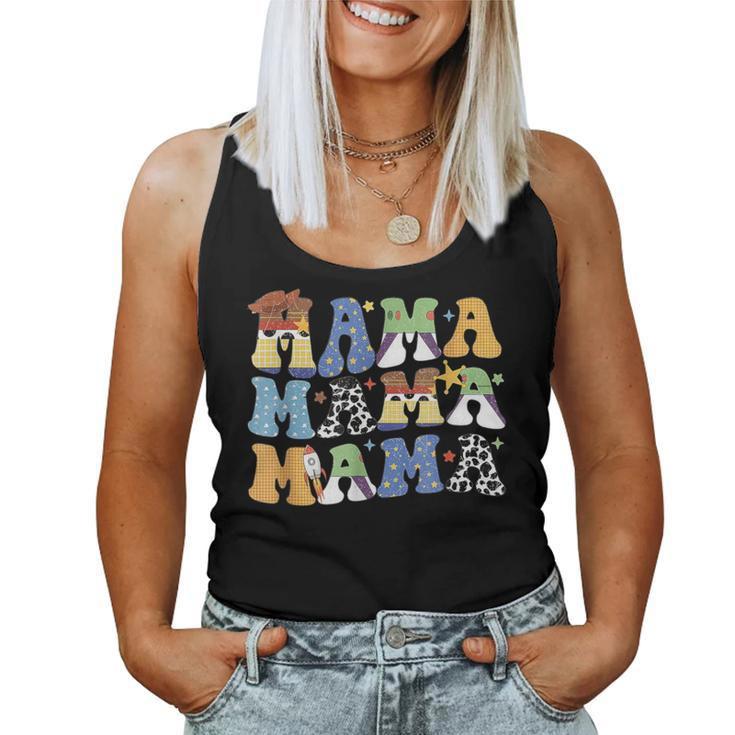 Toy Story Mama Boy Mom Mother's Day For Women Tank Top