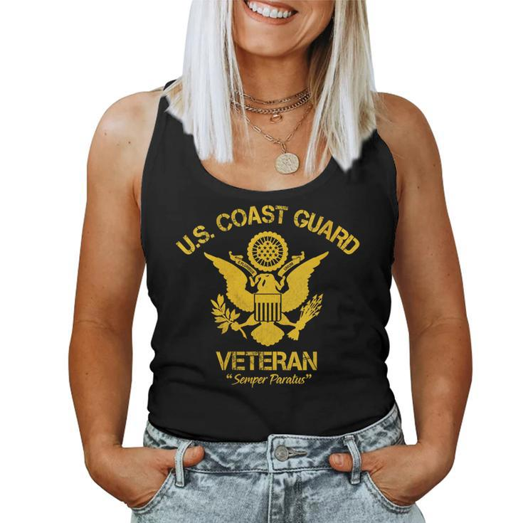 Us Coast Guard Veteran Eagle Vintage Veterans Day Mens Women Tank Top