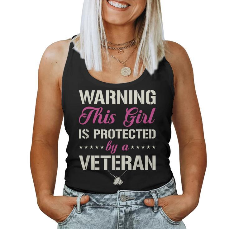 Veteran Girl Usa Veterans Day Us Army Veteran Women Women Tank Top