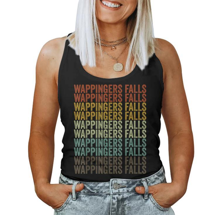 Wappingers Falls City Retro Women Tank Top