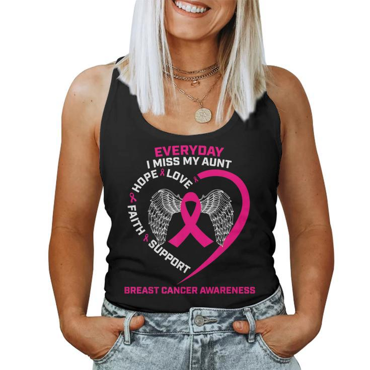 Pink Ribbon Support Breast Cancer Awareness Tank Top for Women Sleeveless  Summer Tshirts On October Wear