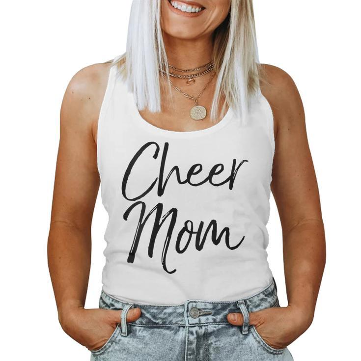 Cute Cheerleader Mother Apparel For Cheer Mom Women Tank Top
