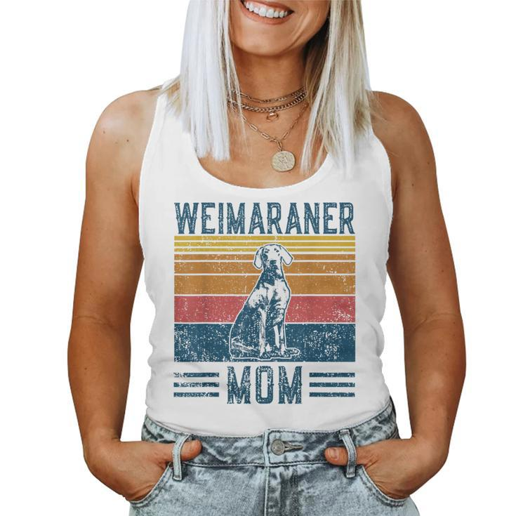 Dog Weimaraner Mom Vintage Weimaraner Mom Women Tank Top