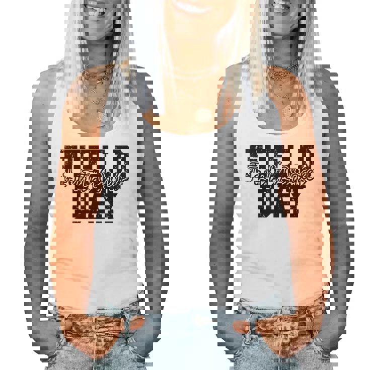 Field Day 2023 4Th Fourth Grade School Teacher Kids White Women Tank Top