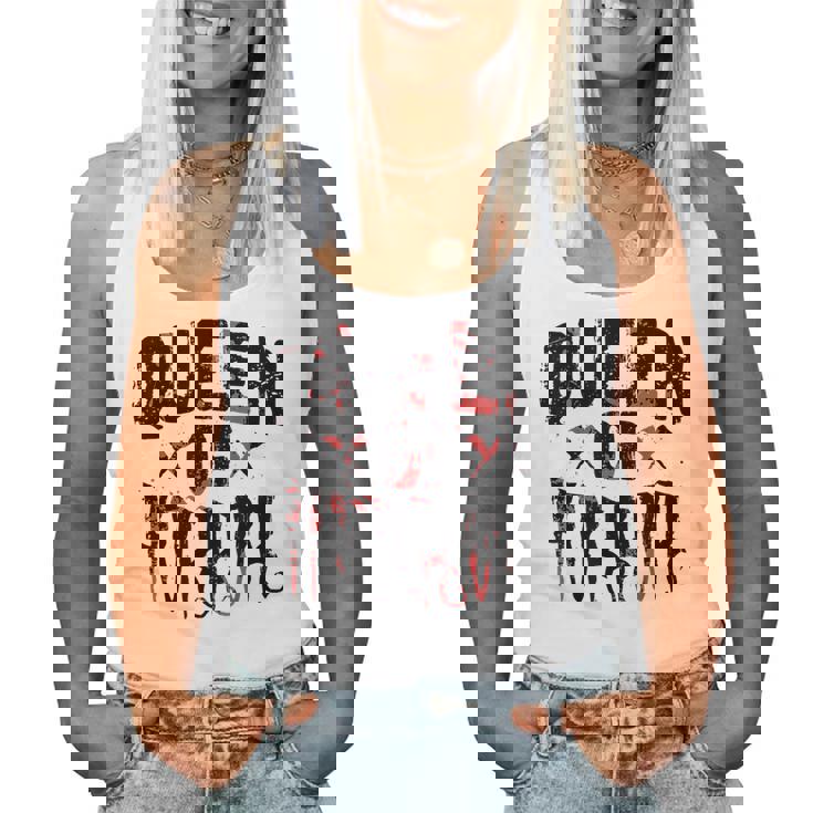 Horror Movie Scary Queen Of Horror Mother's Day Mother's Day  Women Tank Top