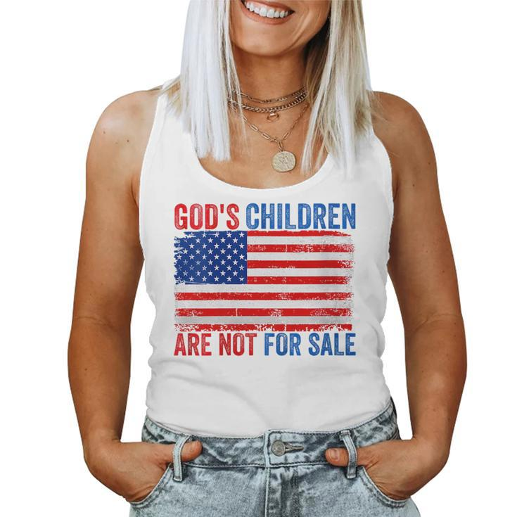 Gods Children Are Not For Sale Women Tank Top