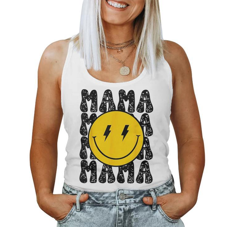 Mama And Dada Smiling Face Bolt Eyes Pregnancy Announcement  Women Tank Top Basic Casual Daily Weekend Graphic