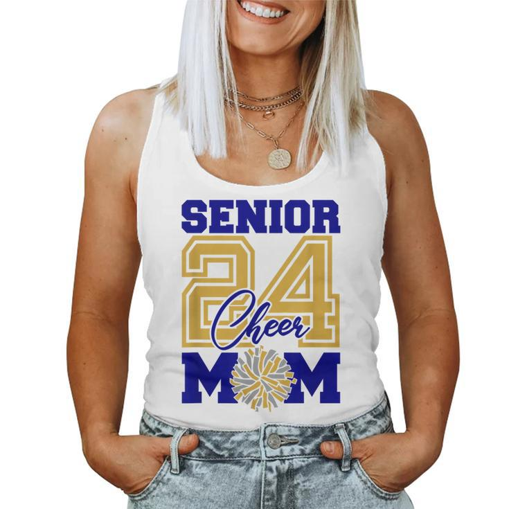 Senior Cheer Mom 2024 Cheerleader Parent Class Of 2024 Women Tank Top