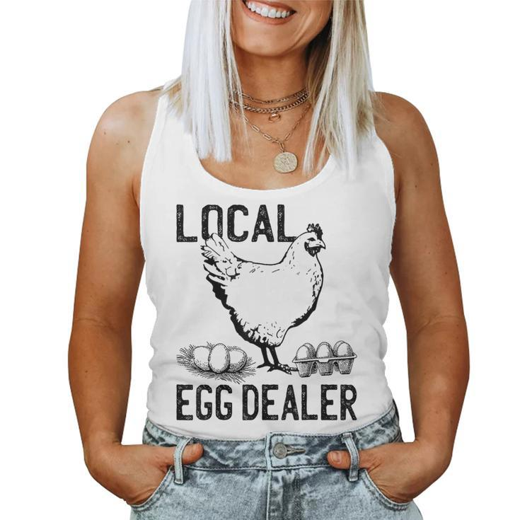 Support Your Local Egg Dealers Chicken Lovers Farm Farmers Women Tank Top