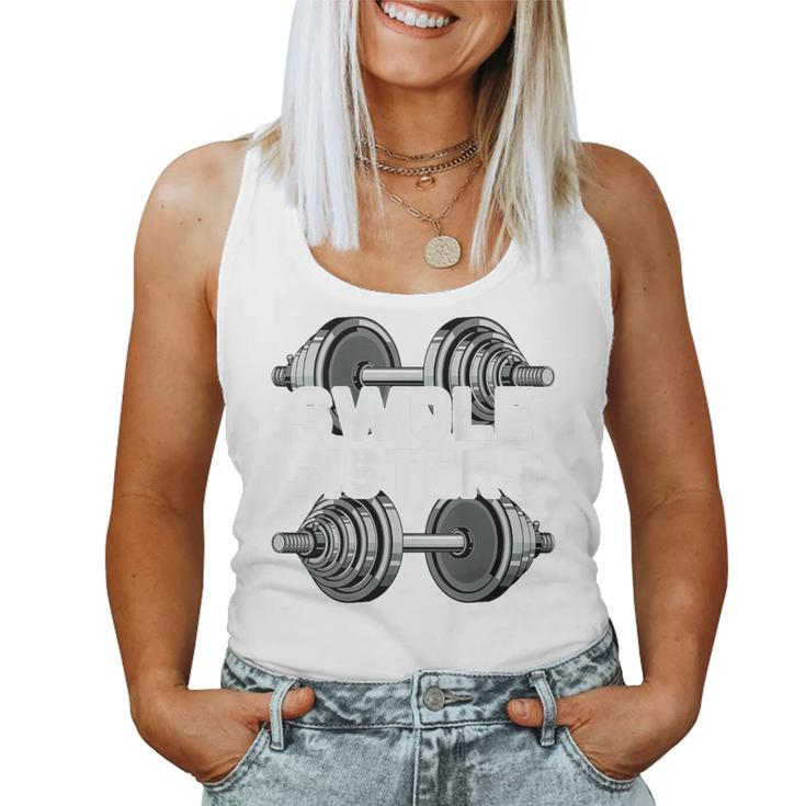 Swole Sisters Powerlifting Gym Workout Swole Gainz Women Tank Top