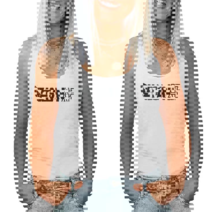 Vegan Af Gym Workout Vegetarian Vegan For Women Women Tank Top