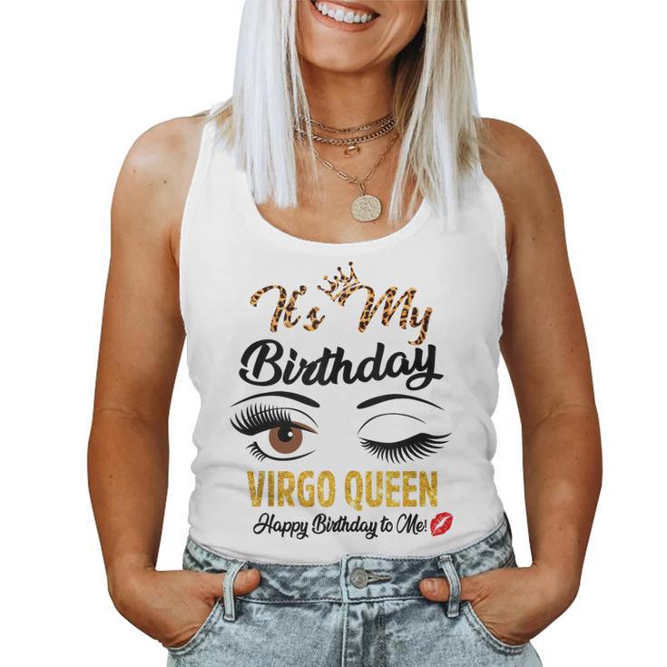 Virgo Queen Its My Birthday Daughter Girls Women Tank Top