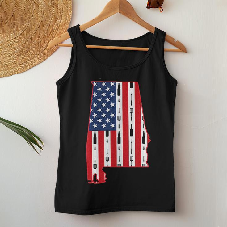 Alabama Usa Flag Fourth July 4Th Fathers Day Bbq Beer Summer Beer Women Tank Top Unique Gifts