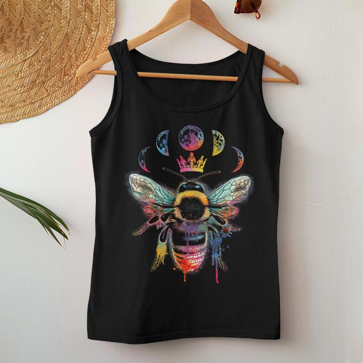 Beekeeping Animal Queen-Bee Nature Insect Bee Tie Dye Women Tank Top Personalized Gifts