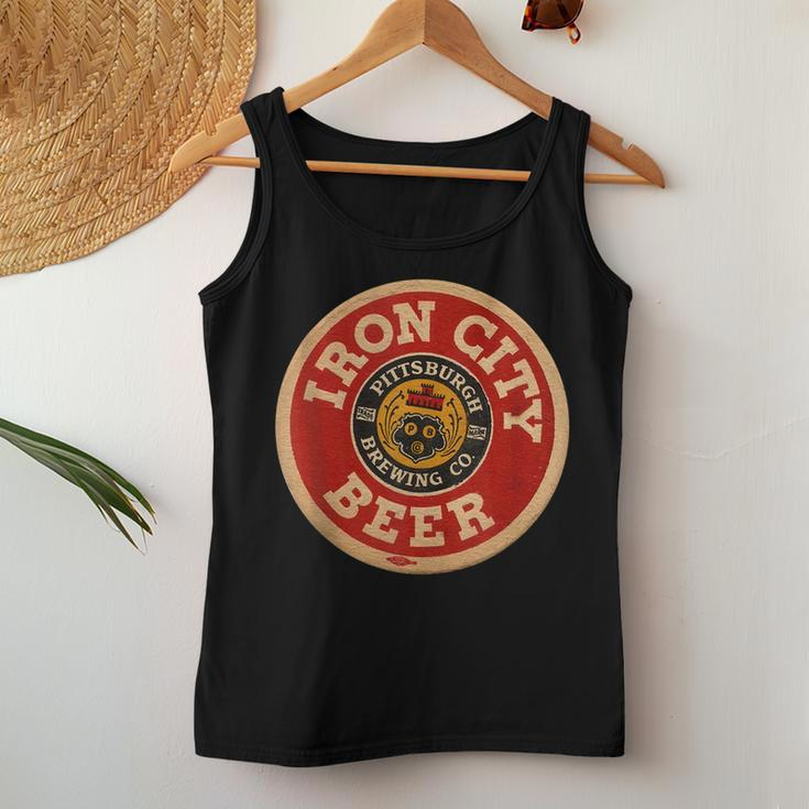 Beer Irons City Pittsburgh Beer Lover Women Tank Top Weekend Graphic Unique Gifts